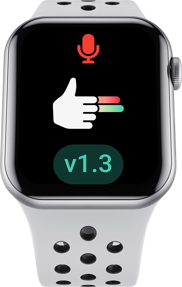 New support for Apple Watch microphone in Shotbud